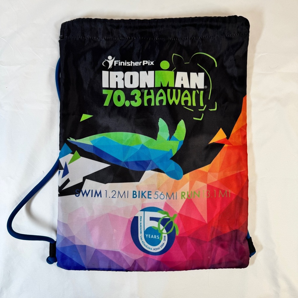Ironman 70.3 Hawaii Drawstring Bag – Limited 15 Years Anniversary Edition